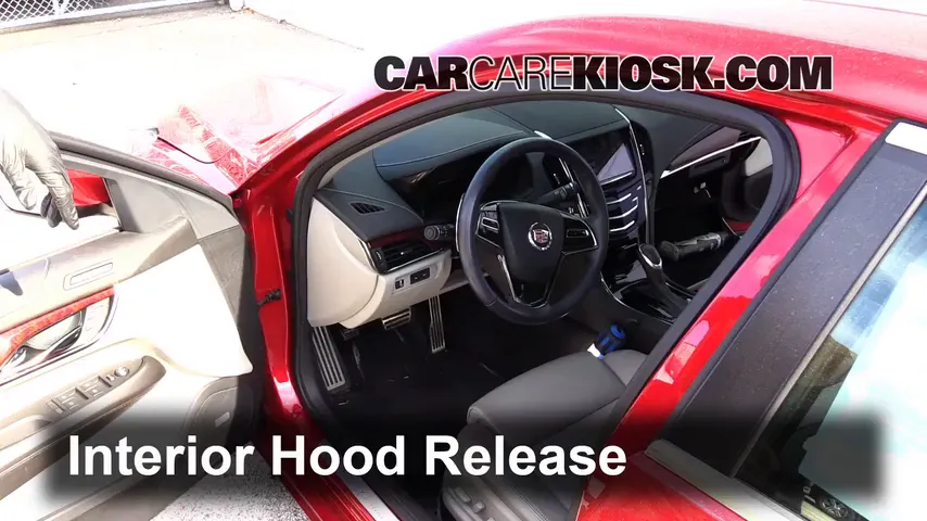 2013 Cadillac ATS Performance 3.6L V6 FlexFuel Hood